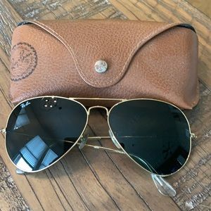 Classic RayBan Aviator Sunglasses